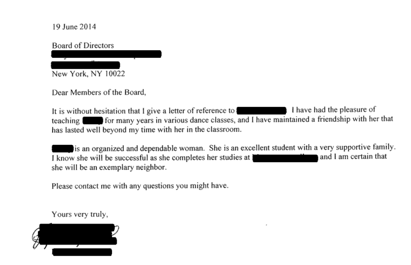 Ace your co-op board application: 14 successful real-life reference letters